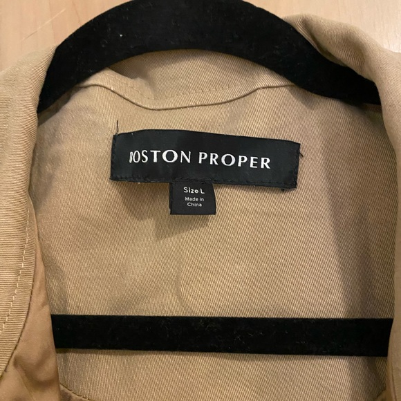 Boston Proper sequence brown jacket size Large - Picture 2 of 3